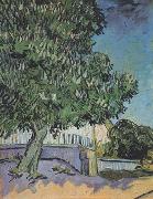 Vincent Van Gogh Chestnut Tree in Blossom (nn04) painting